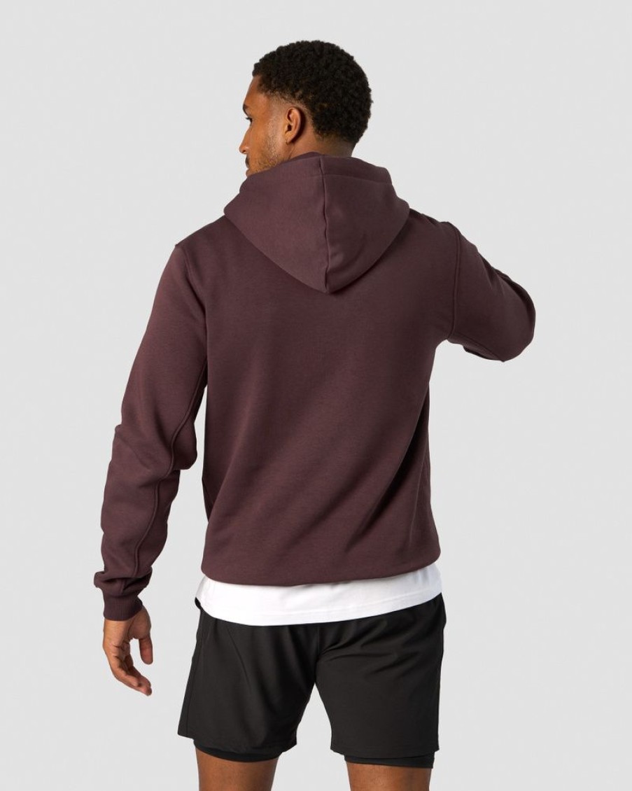 Herr ICIW Langarmat | Everyday Hoodie Men Burgundy