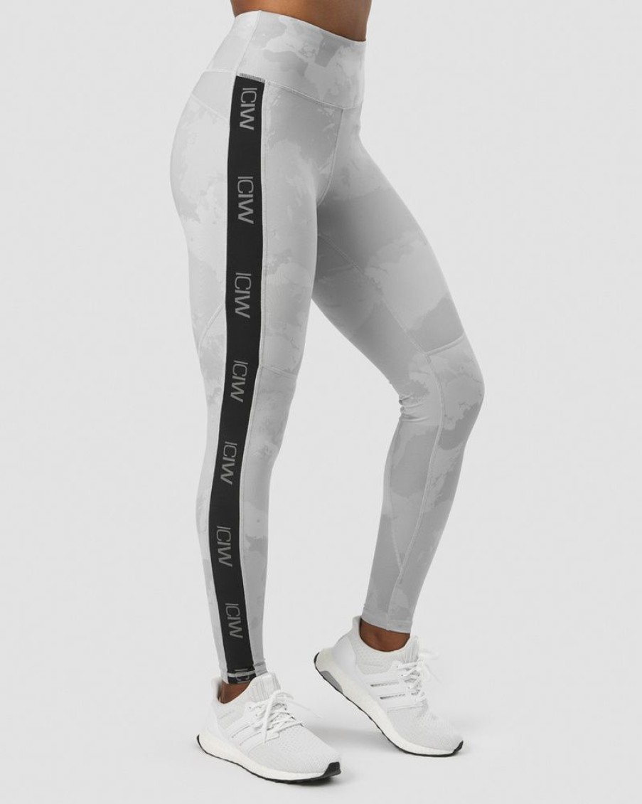 Dam ICIW Tights & Leggings | Ultimate Training Tights Wmn Grey Camo