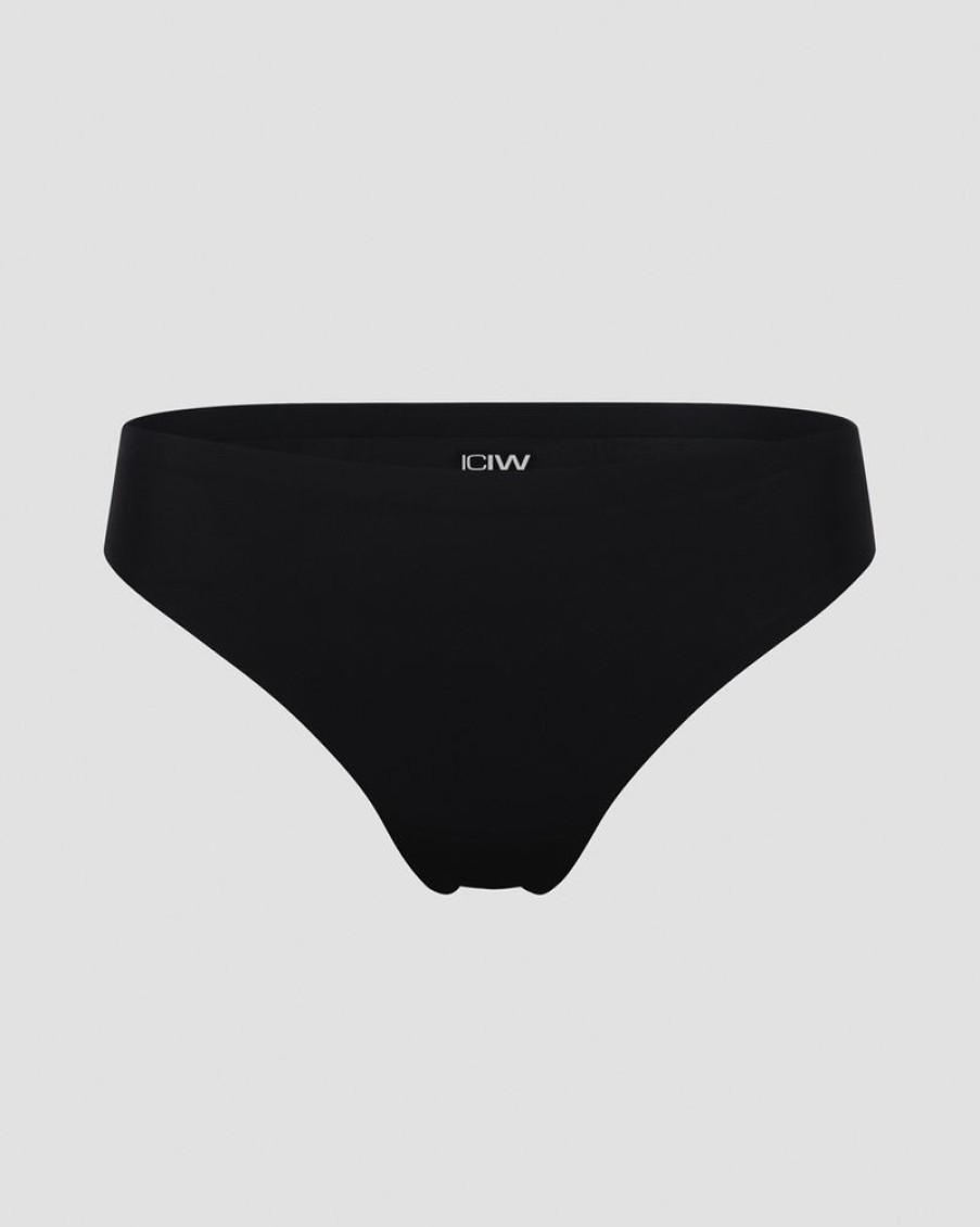 Dam ICIW Underklader | Invisible Thong Black