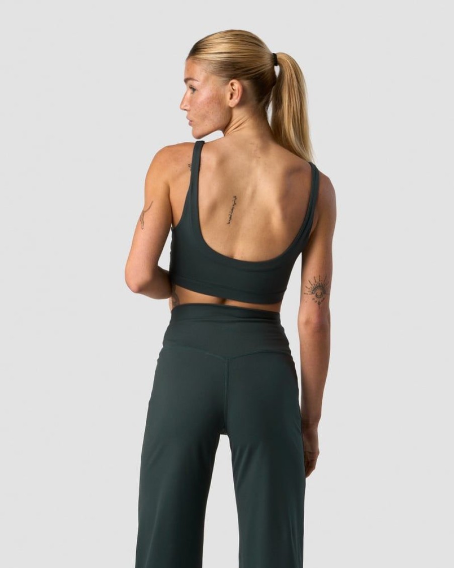 Dam ICIW Sport-Bh | Nimble Sports Bra Dark Green