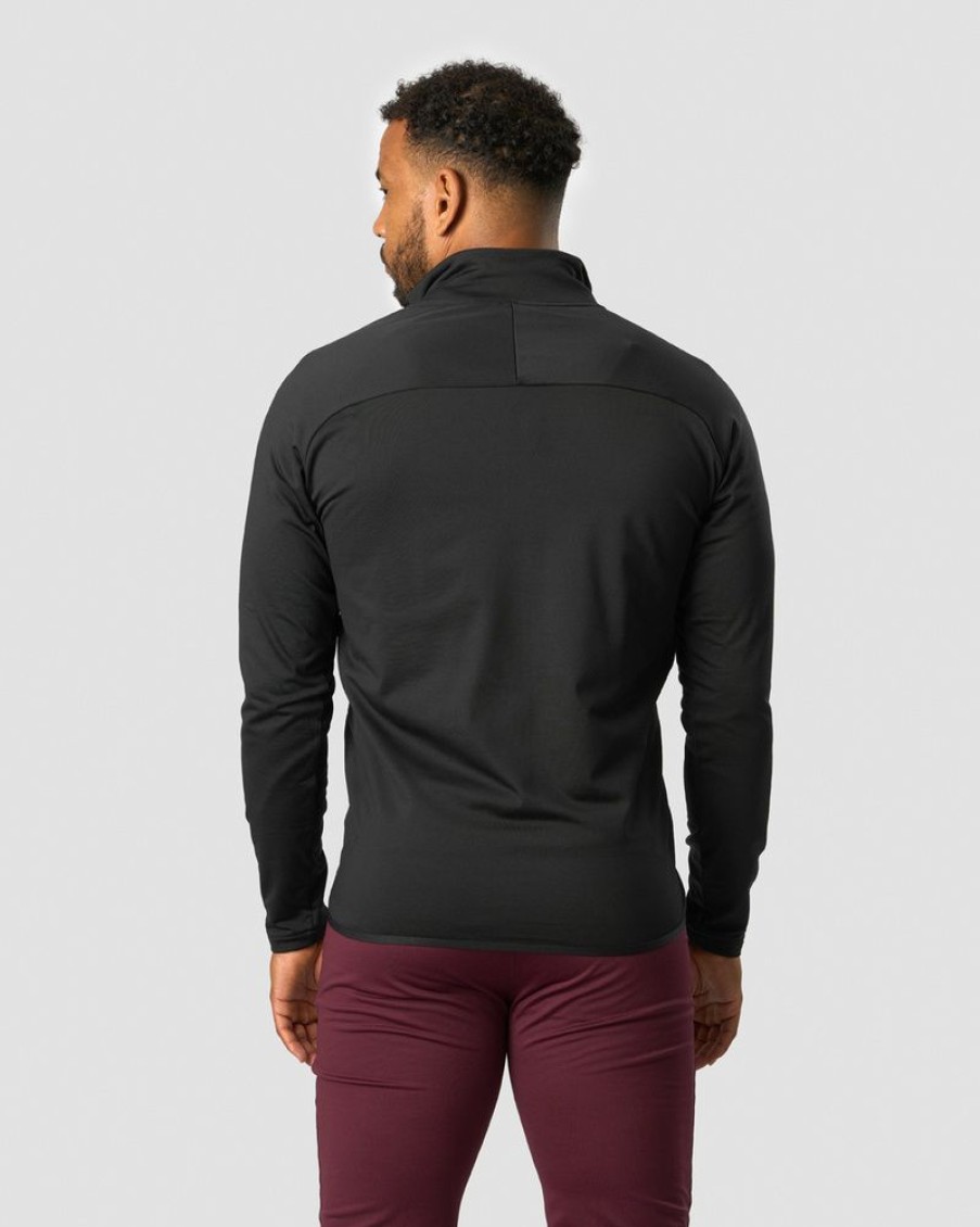 Herr ICIW Langarmat | Ultimate Training 1/4 Zip Black