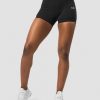 Dam ICIW Shorts | Classic V-Shape Tight Shorts Black Wmn