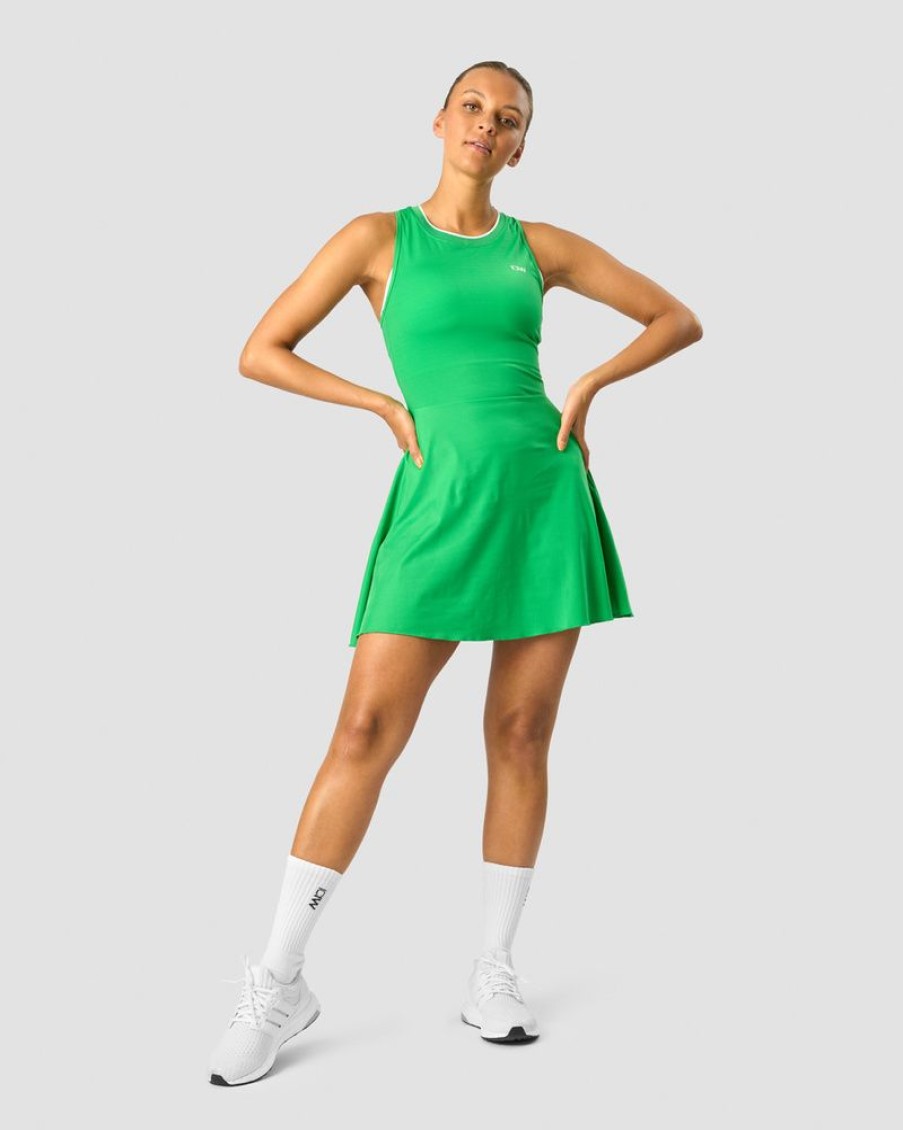 Dam ICIW Kjolar & Klanningar | Smash Dress Bright Green