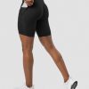 Dam ICIW Shorts | Scrunch Pocket Biker Shorts Black Wmn