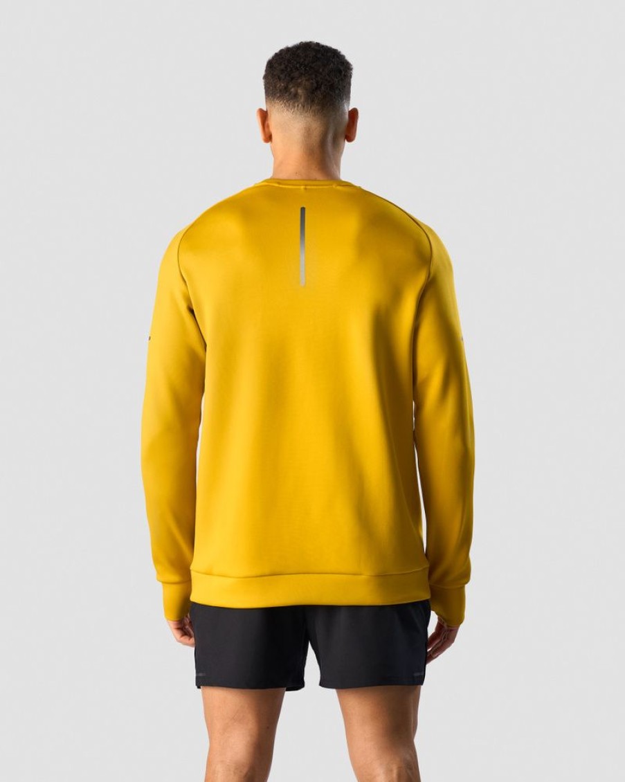 Herr ICIW Langarmat | Mercury Crewneck Mustard