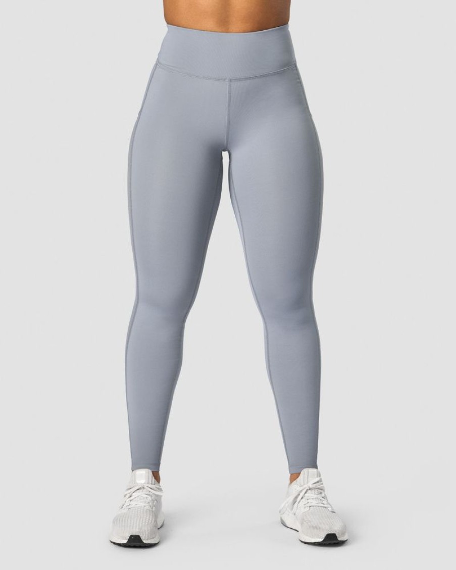 Dam ICIW Tights & Leggings | Revive Mesh Tights Wmn Dusty Blue