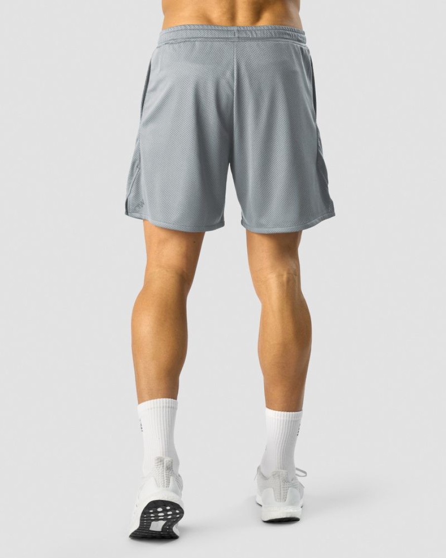 Herr ICIW Shorts | Revive Mesh Shorts Men Dusty Blue