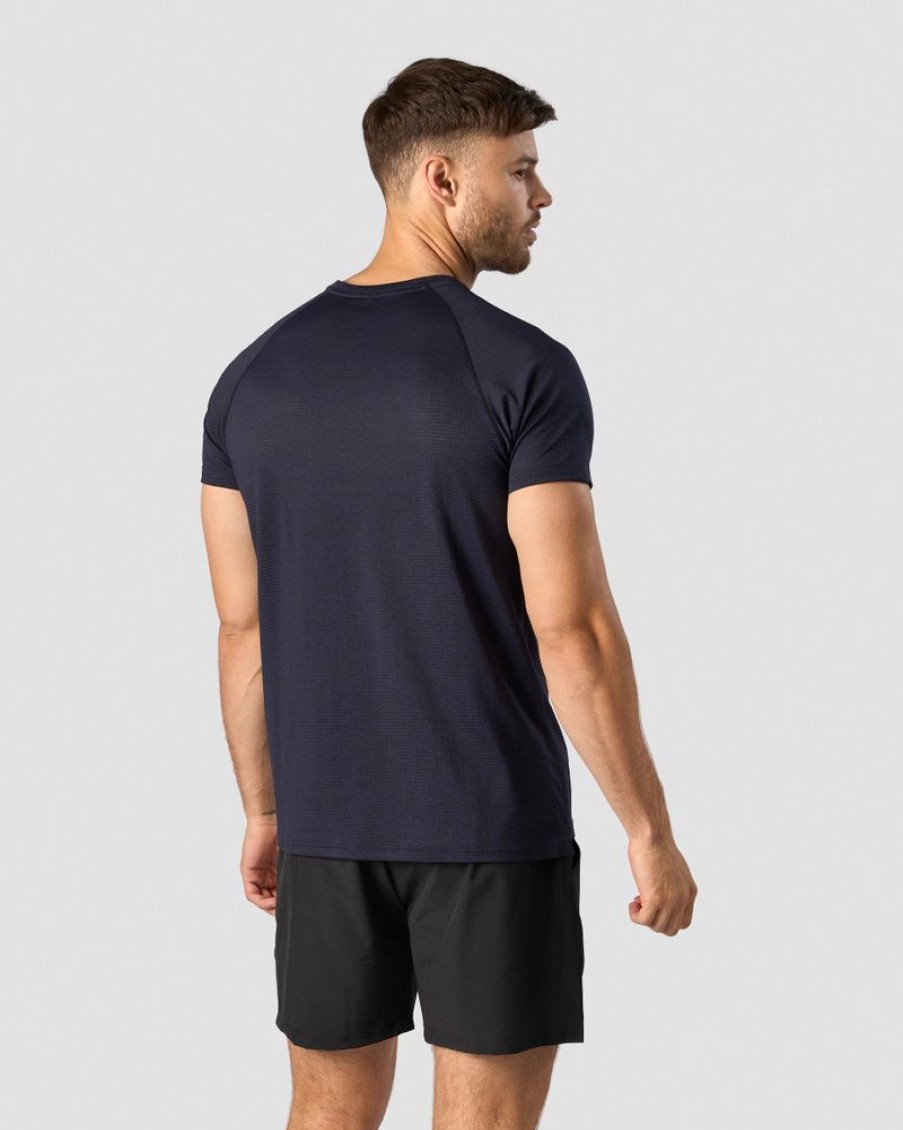 Herr ICIW T-Shirts | Training Mesh T-Shirt Men Navy