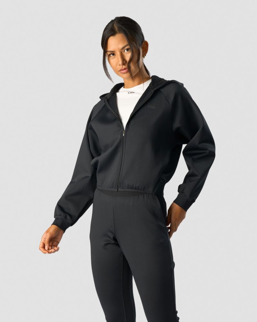 Dam ICIW Langarmat | Charge Hoodie Wmn Black