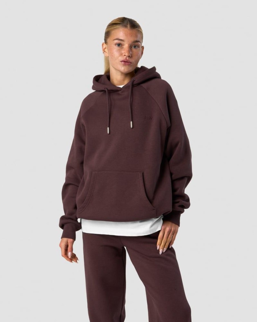 Dam ICIW Langarmat | Everyday Hoodie Wmn Burgundy