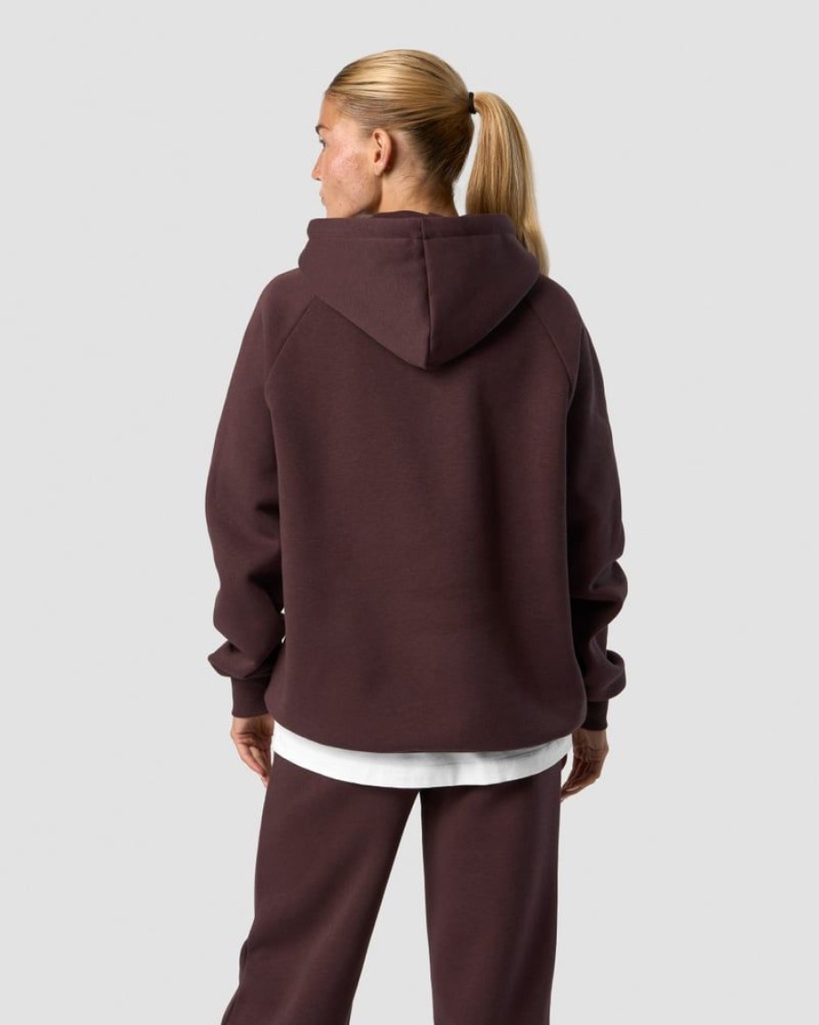 Dam ICIW Langarmat | Everyday Hoodie Wmn Burgundy