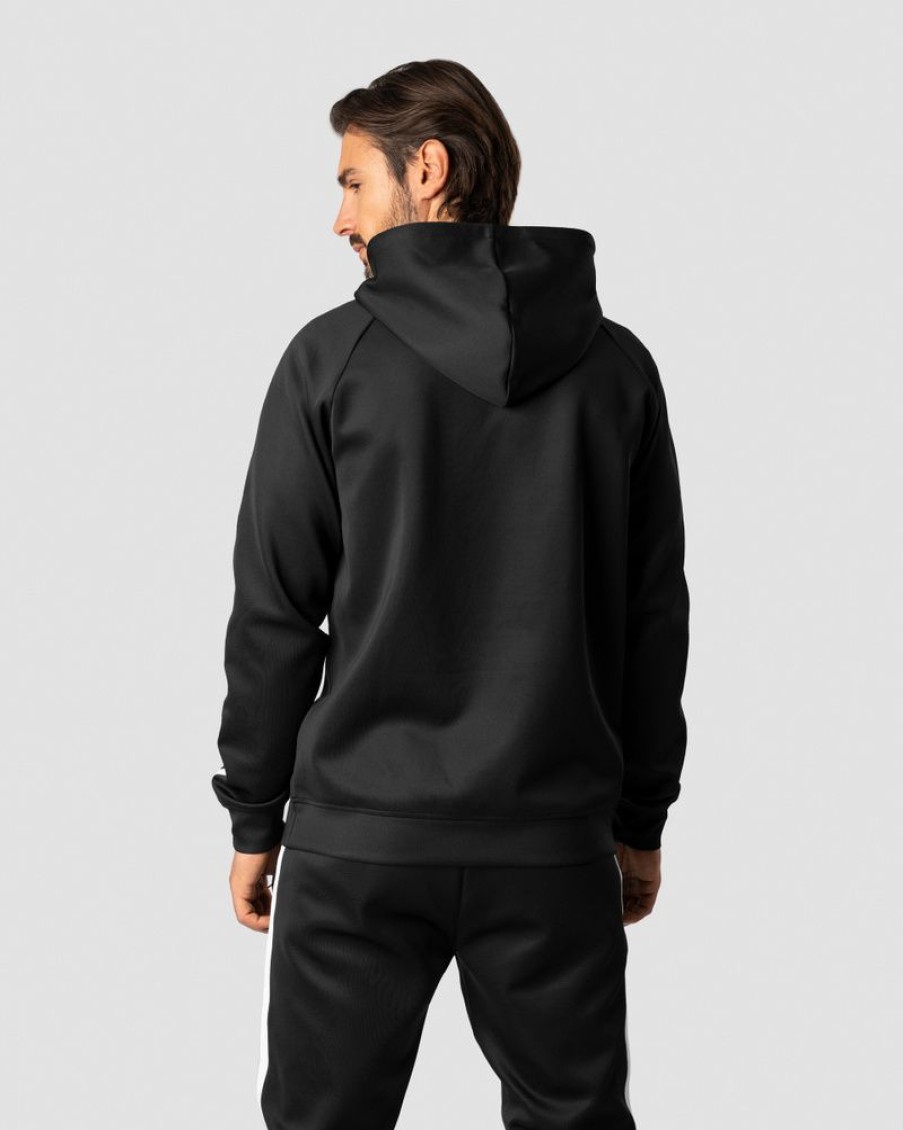 Herr ICIW Langarmat | Track Hoodie Black Men