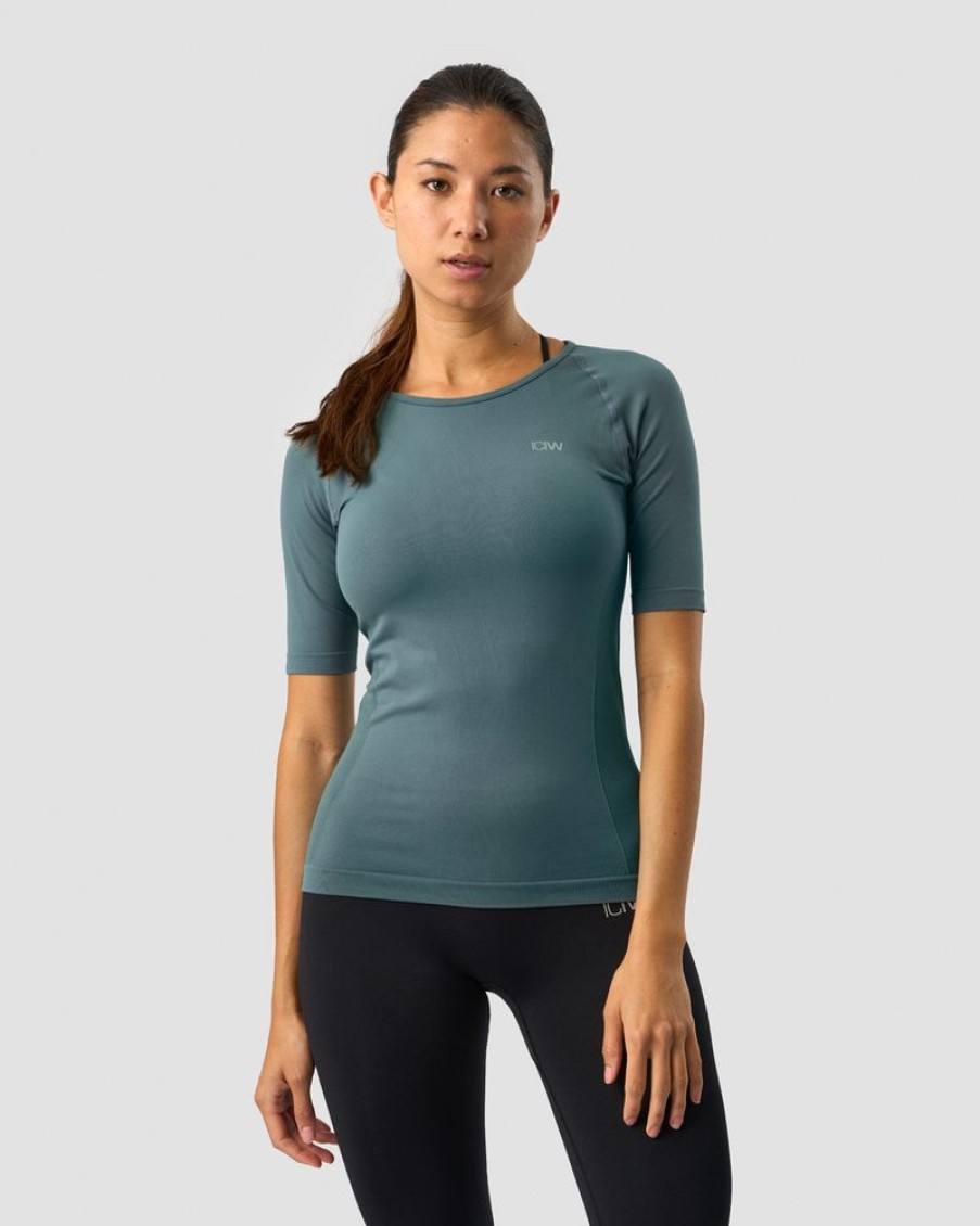 Dam ICIW Seamless | Everyday Seamless T-Shirt Mid Sleeve Jungle Green