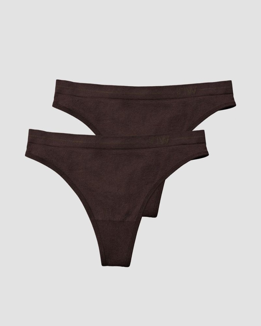 Dam ICIW Seamless | Everyday Seamless Thong 2-Pack Moccha