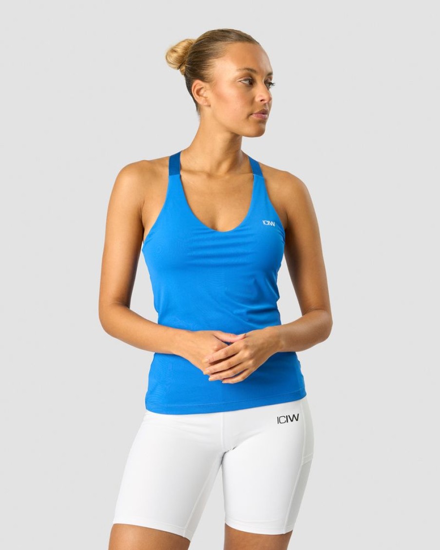 Dam ICIW Traningslinnen | Smash 2-In-1 Tank Top Cobalt Blue