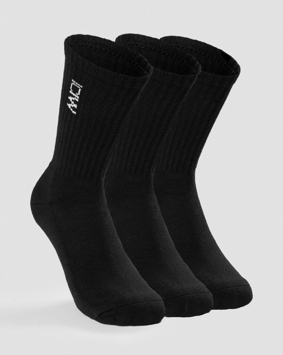 Dam ICIW Strumpor | Training Socks 3-Pack Black