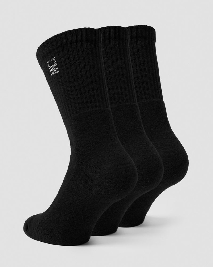 Dam ICIW Strumpor | Training Socks 3-Pack Black