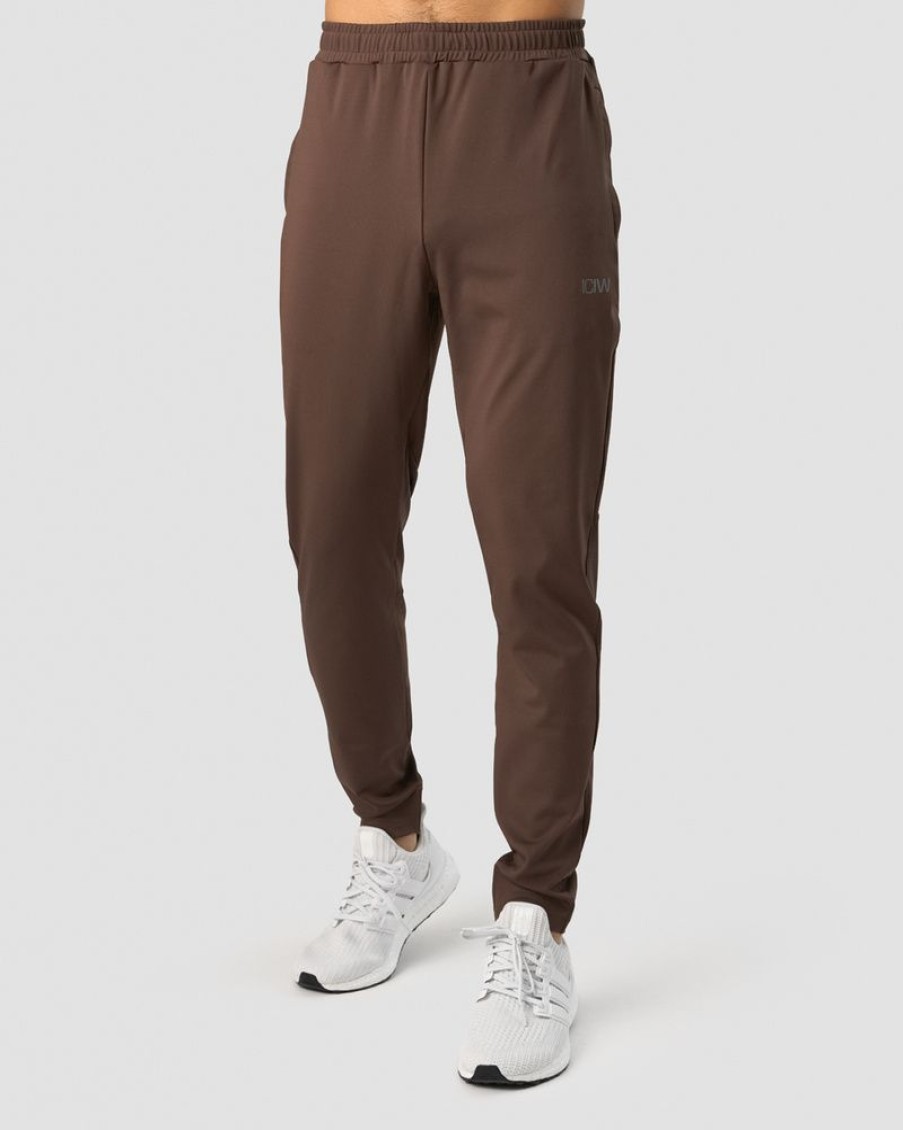 Herr ICIW Byxor | Stride Workout Pants Men Dark Brown