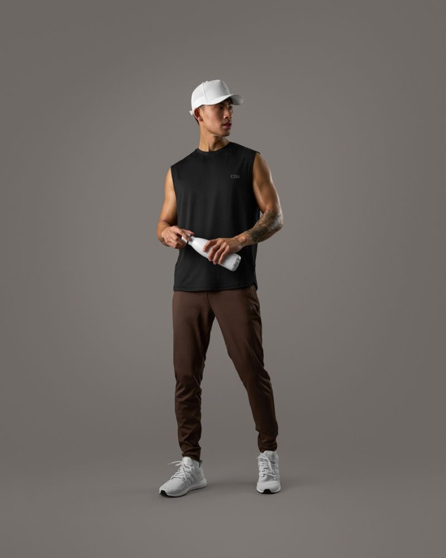 Herr ICIW Byxor | Stride Workout Pants Men Dark Brown