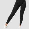 Dam ICIW Tights & Leggings | Ribbed Define Seamless Pocket Tights Black