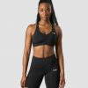 Dam ICIW Sport-Bh | Scrunch Sports Bra Black Wmn