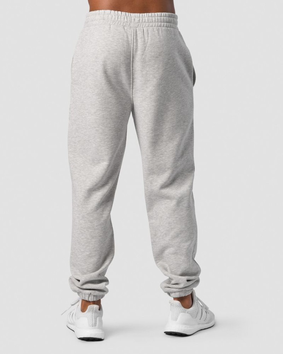 Herr ICIW Byxor | Everyday Sweatpants Men Light Grey Melange