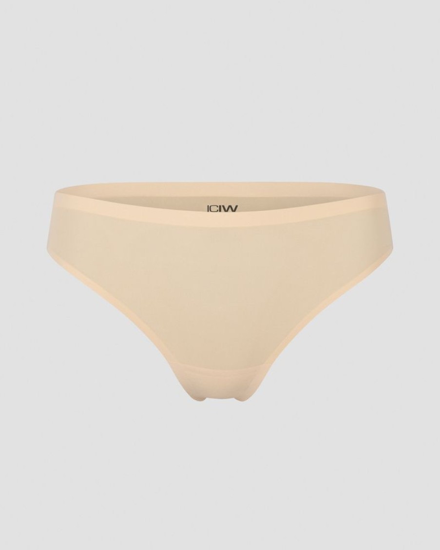 Dam ICIW Underklader | Invisible Thong Beige