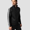 Herr ICIW Langarmat | Track 1/4 Zip Jacket Black Men