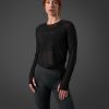 Dam ICIW Langarmat | Reboot Mesh Long Sleeve Black