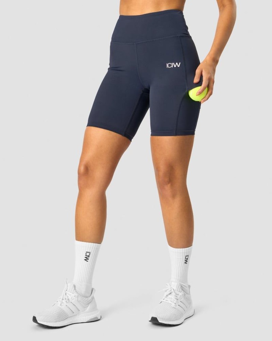 Dam ICIW Shorts | Training Biker Shorts Navy