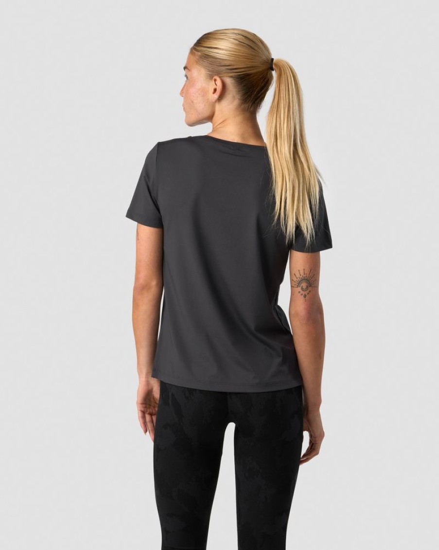 Dam ICIW T-Shirts | Training T-Shirt Wmn Dark Grey