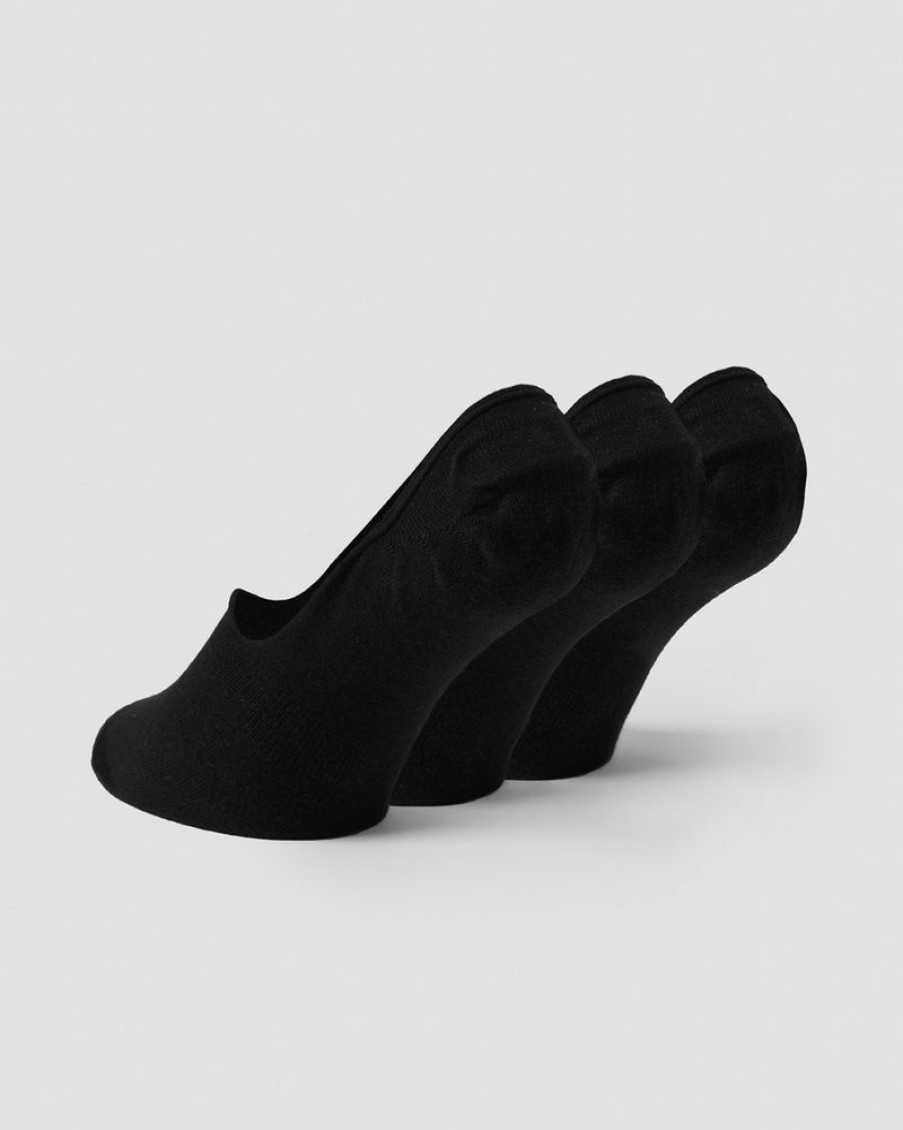 Dam ICIW Strumpor | Invisible Socks 3-Pack Black