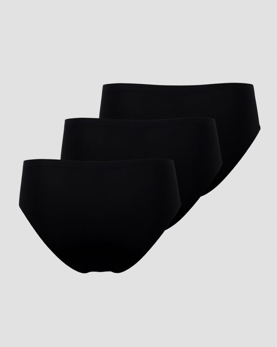 Dam ICIW Underklader | Invisible Hipster 3-Pack Black