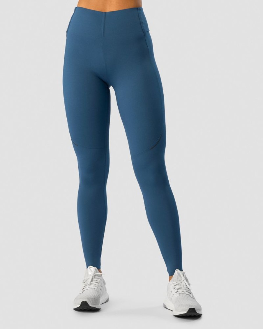 Dam ICIW Tights & Leggings | Charge Pocket Tights Wmn Teal