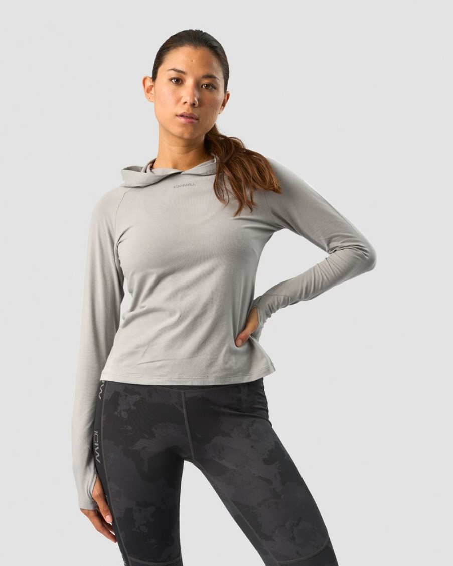 Dam ICIW Hoodie | Ultimate Training Long Sleeve Grey