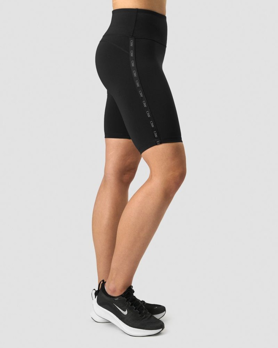 Dam ICIW Shorts | Ultimate Training Logo Biker Shorts Black