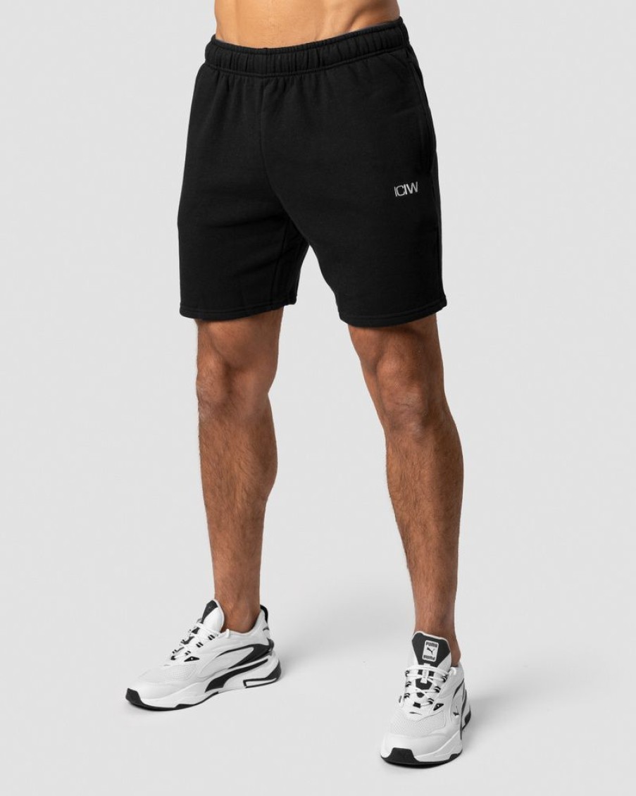 Herr ICIW Shorts | Essential Sweat Shorts Black Men