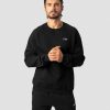 Herr ICIW Langarmat | Essential Crewneck Black Men