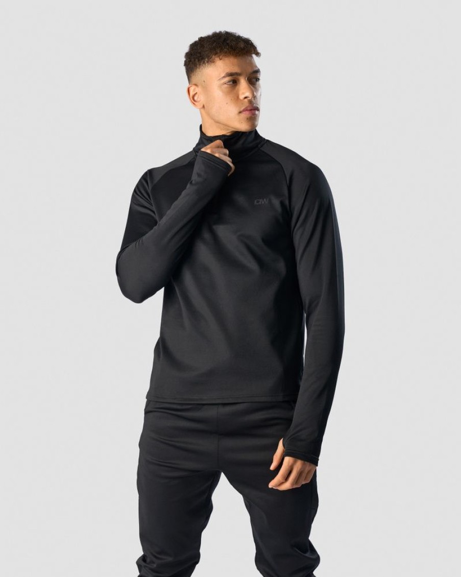 Herr ICIW Langarmat | Training Club 1/4 Zip Long Sleeve Black