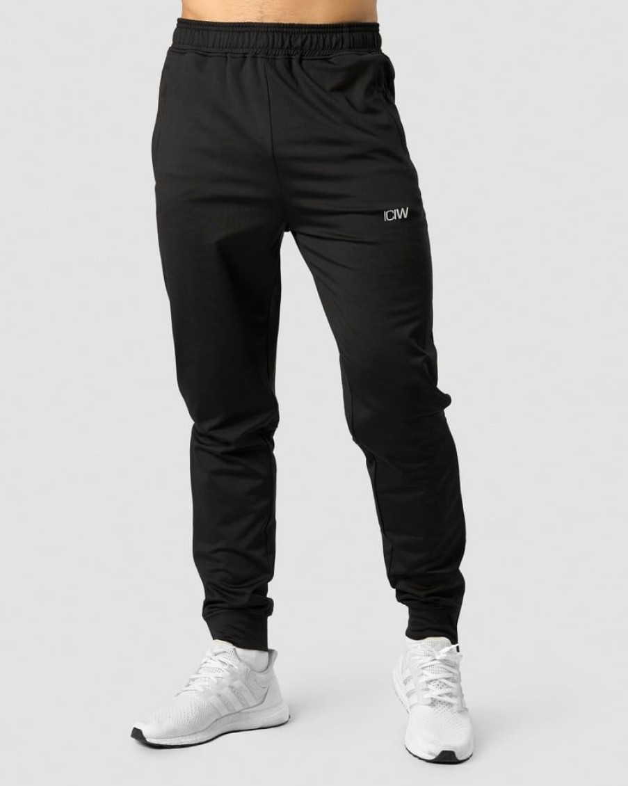 Herr ICIW Byxor | Smash Padel Warm Up Pants Black