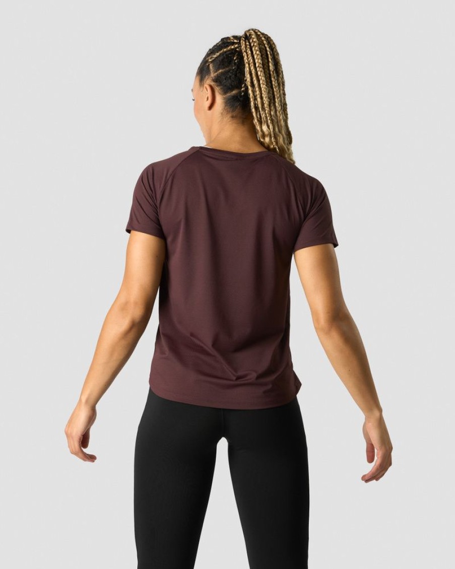 Dam ICIW T-Shirts | Stride T-Shirt Wmn Burgundy