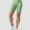 Dam ICIW Seamless | Ribbed Define Seamless Biker Shorts Wmn Spring Green