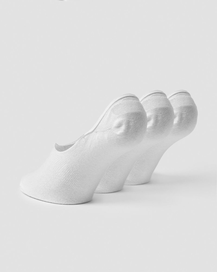 Dam ICIW Strumpor | Invisible Socks 3-Pack White