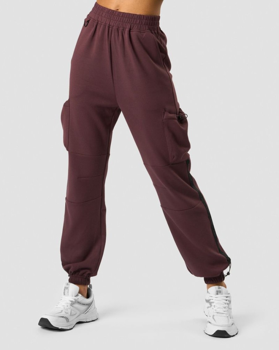 Dam ICIW Byxor | Stance Pants Wmn Burgundy