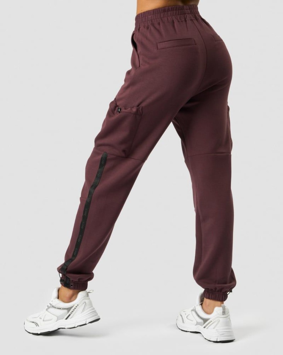 Dam ICIW Byxor | Stance Pants Wmn Burgundy