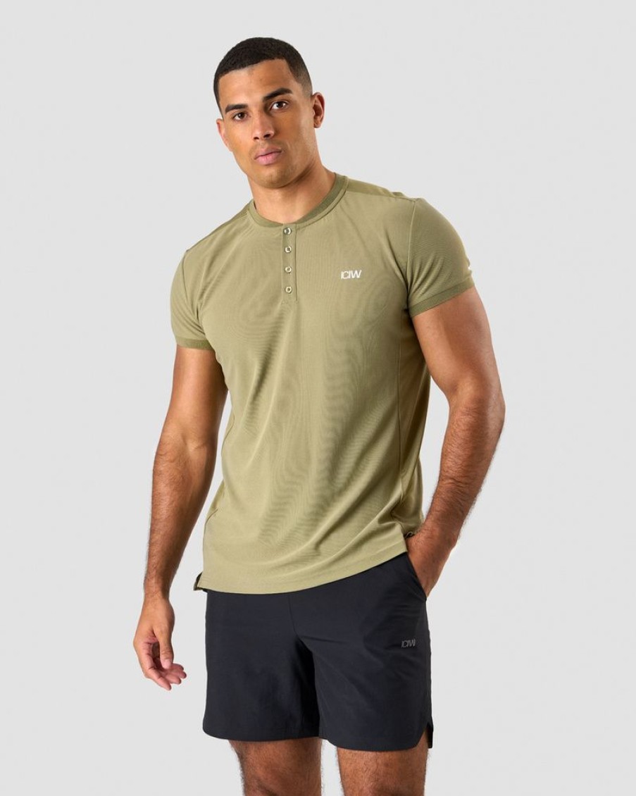 Herr ICIW T-Shirts | Training Polo Light Green