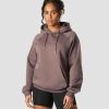 Dam ICIW Langarmat | Everyday Hoodie Wmn Dusty Brown