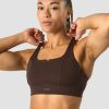 Dam ICIW Sport-Bh | Stride Sports Bra Dark Brown