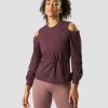 Dam ICIW Langarmat | Stance Long Sleeve Wmn Burgundy