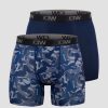 Herr ICIW Underklader | Sport Boxer 2-Pack Navy/Grey